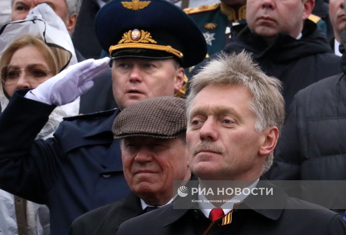 Военный парад в честь 76-й годовщины Победы