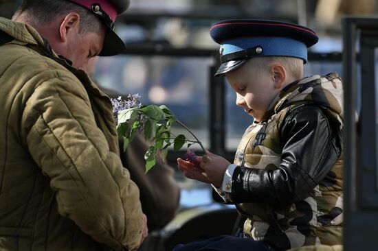 Празднование Дня Победы в регионах России