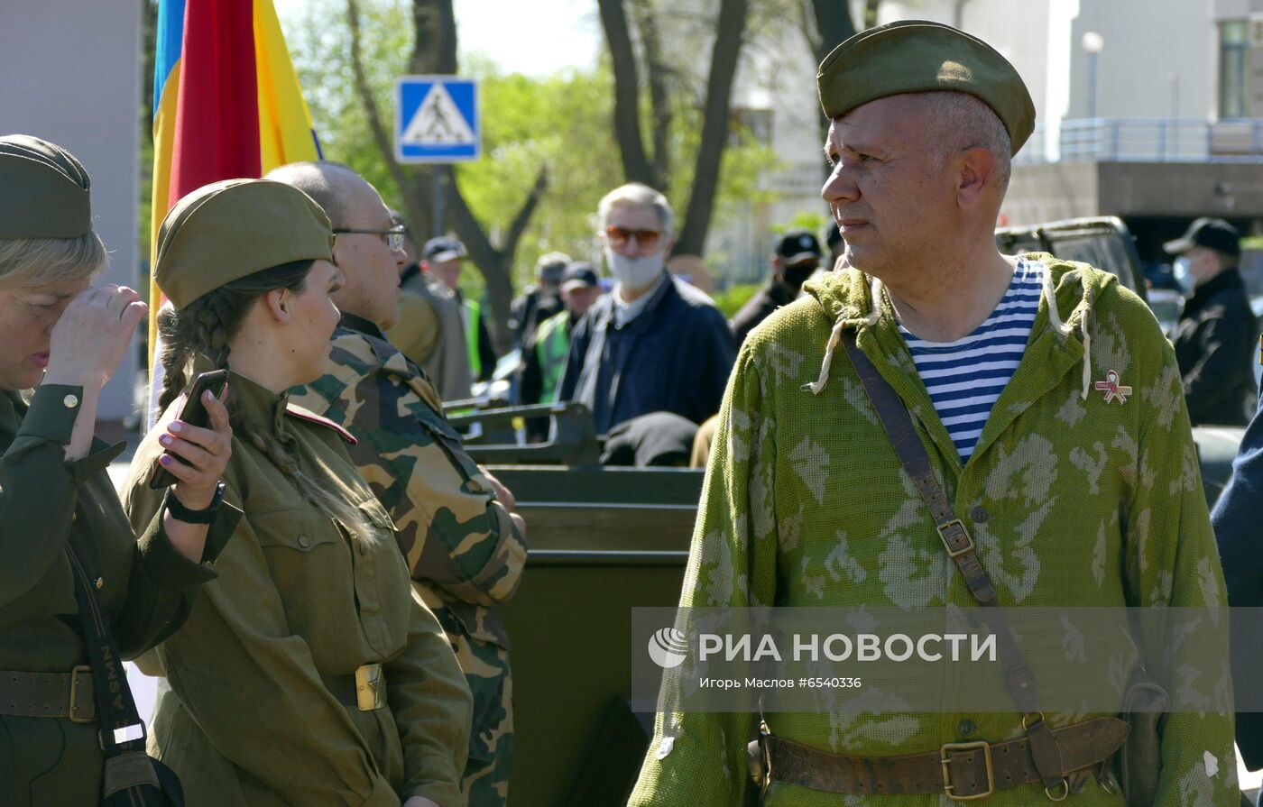 Беспорядки во время акции "Бессмертный полк" в Одессе