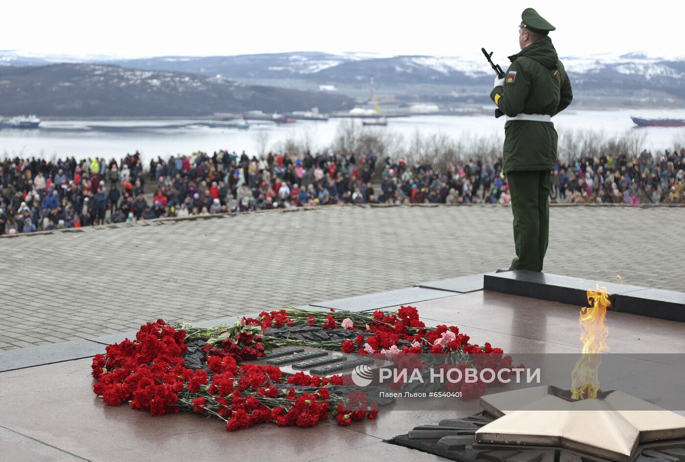 Празднование Дня Победы в регионах России