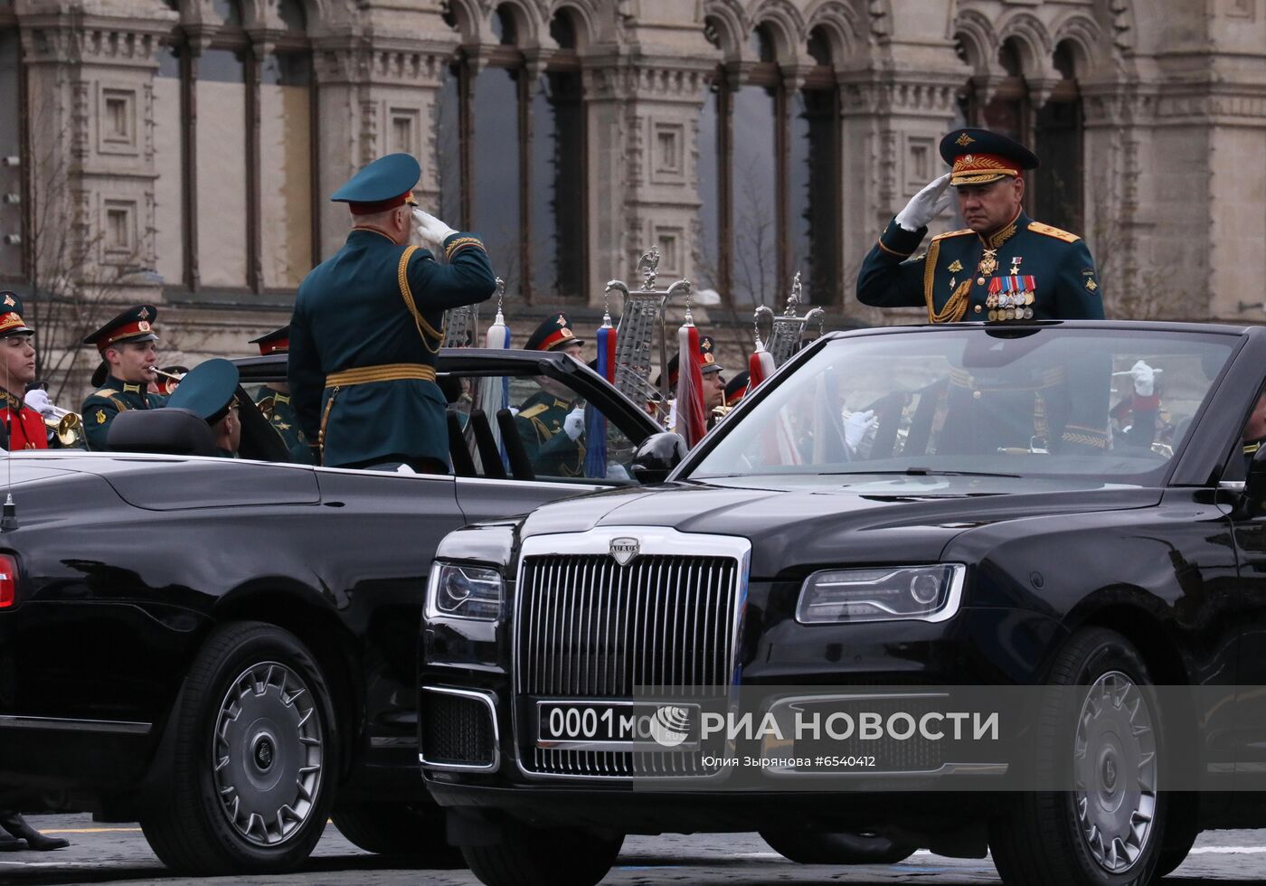 Военный парад в честь 76-й годовщины Победы 