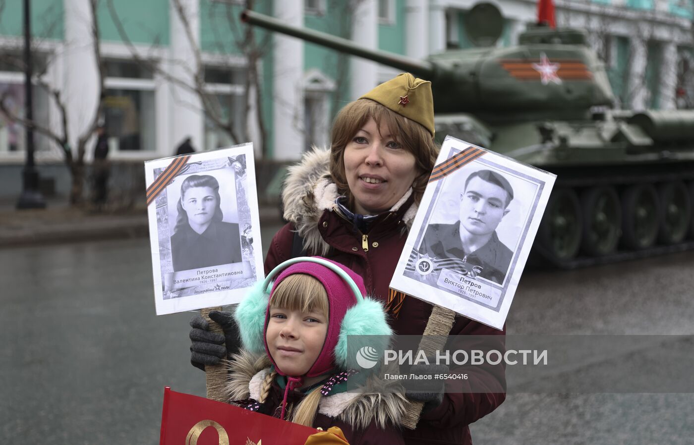 Празднование Дня Победы в регионах России