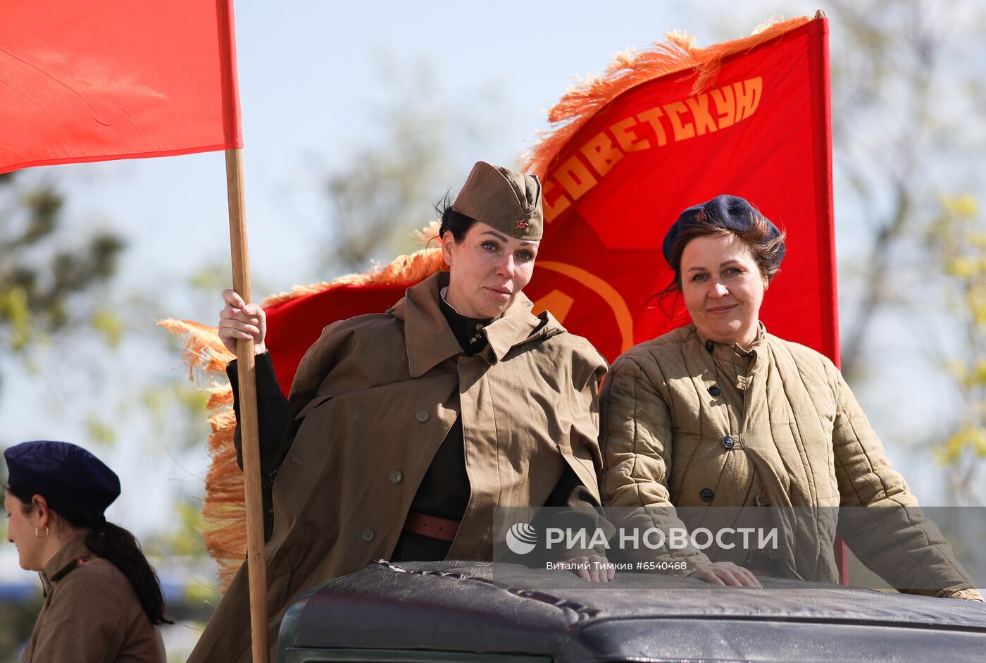 Празднование Дня Победы в регионах России