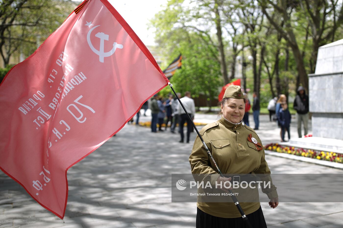 Празднование Дня Победы в регионах России