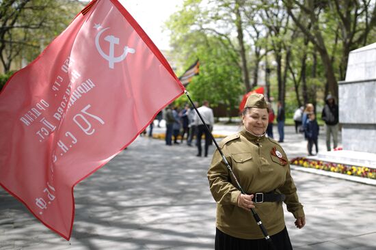 Празднование Дня Победы в регионах России