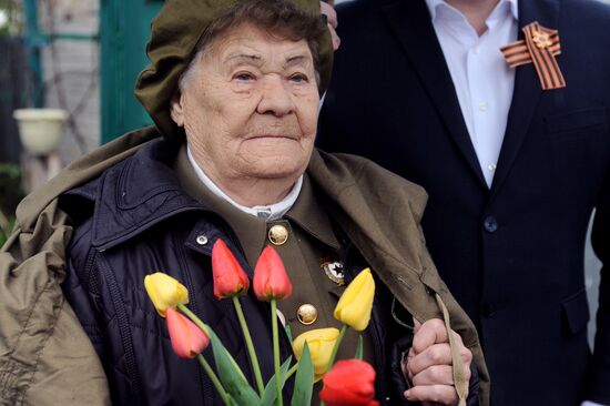 Празднование Дня Победы в регионах России