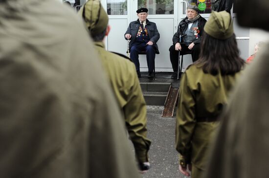 Празднование Дня Победы в регионах России