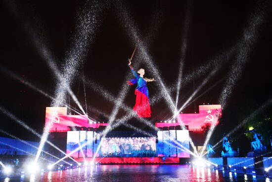 Празднование Дня Победы в регионах России