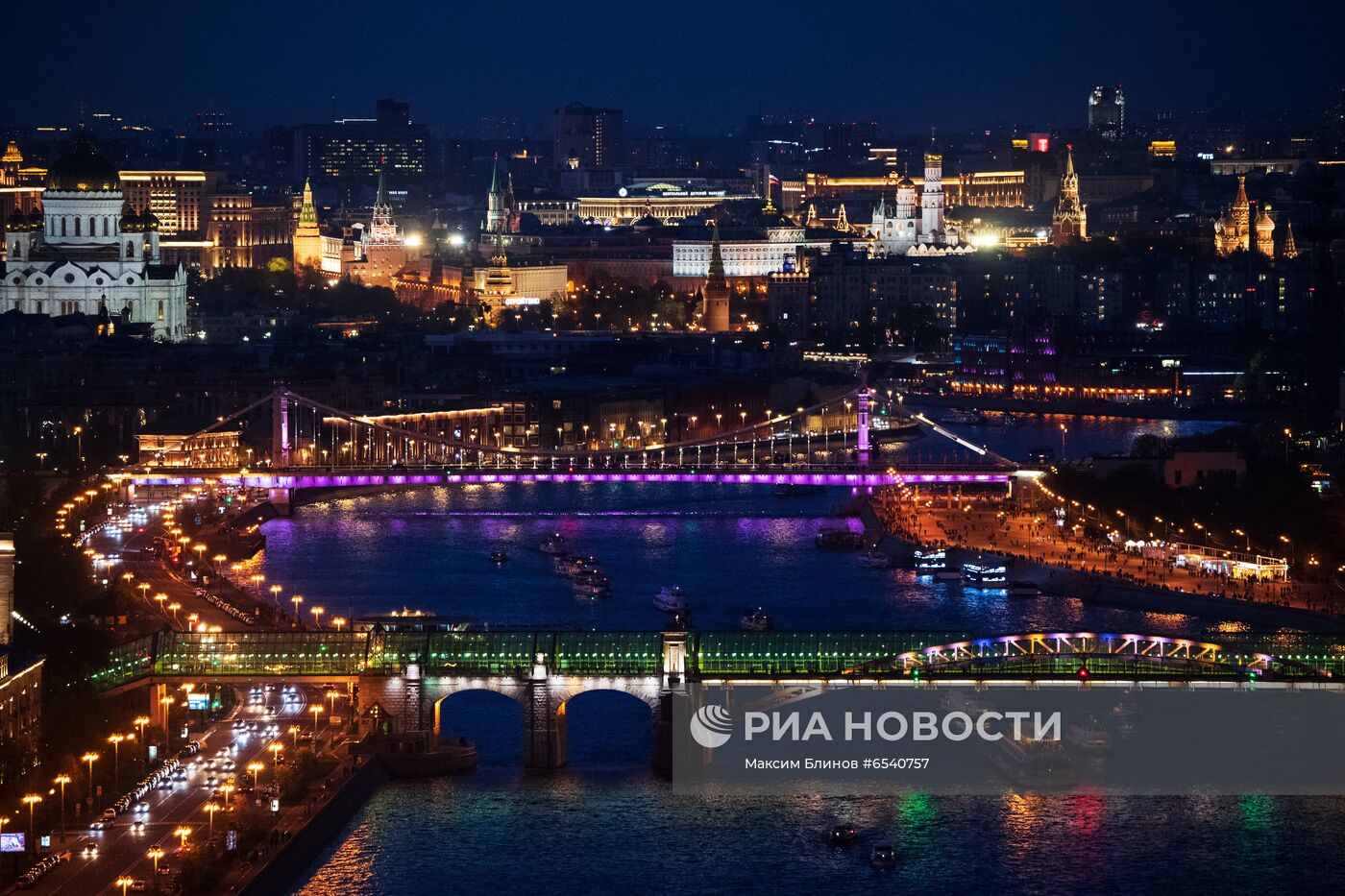 Ночная Москва