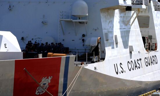 Американский фрегат Hamilton зашел в порт Одессы