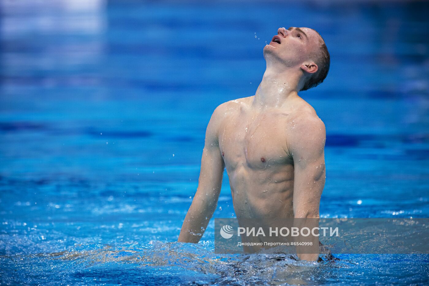 Синхронное плавание. Чемпионат Европы. Смешанный дуэт. Техническая программа