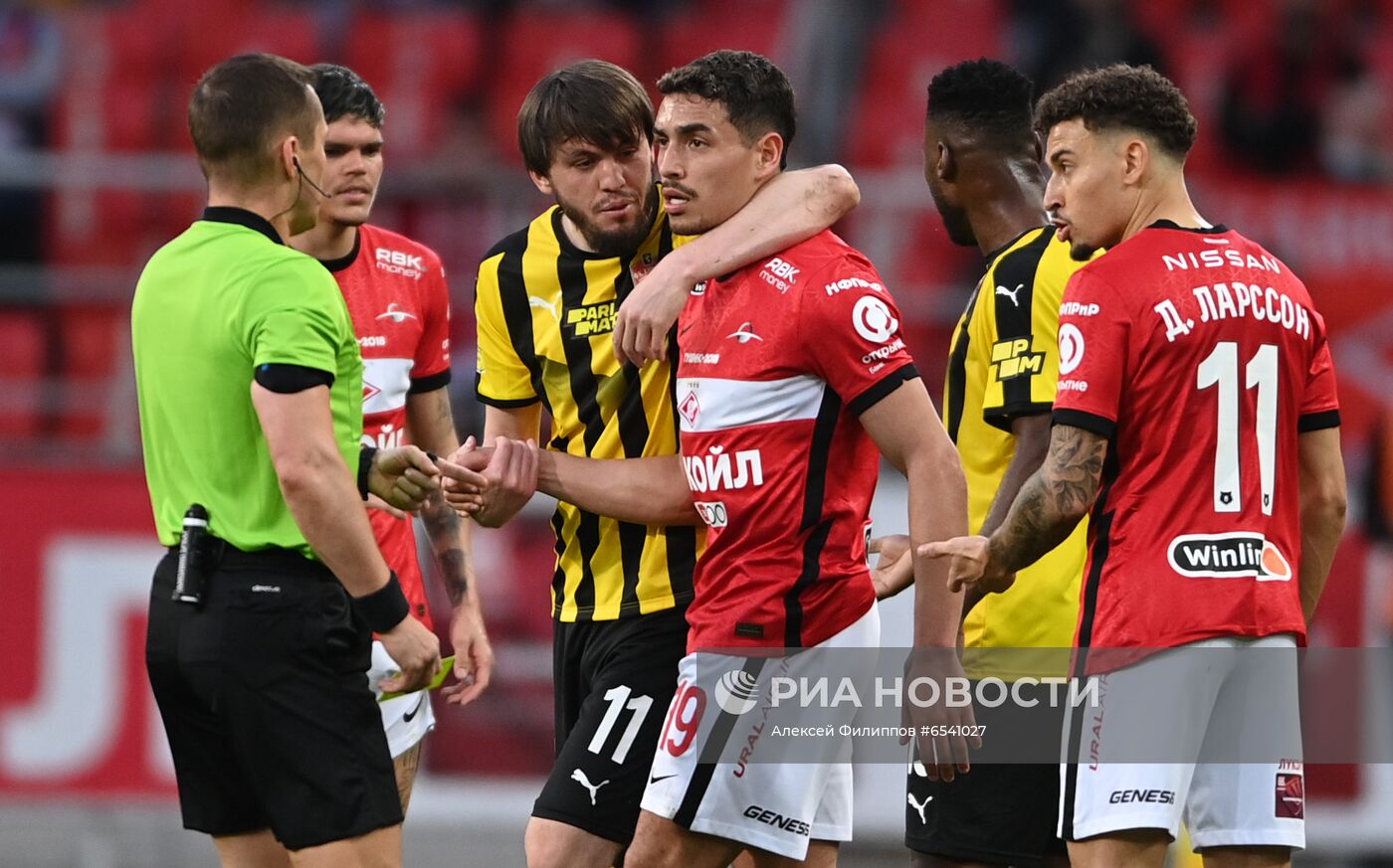 Футбол. РПЛ. Матч "Спартак" – "Химки"