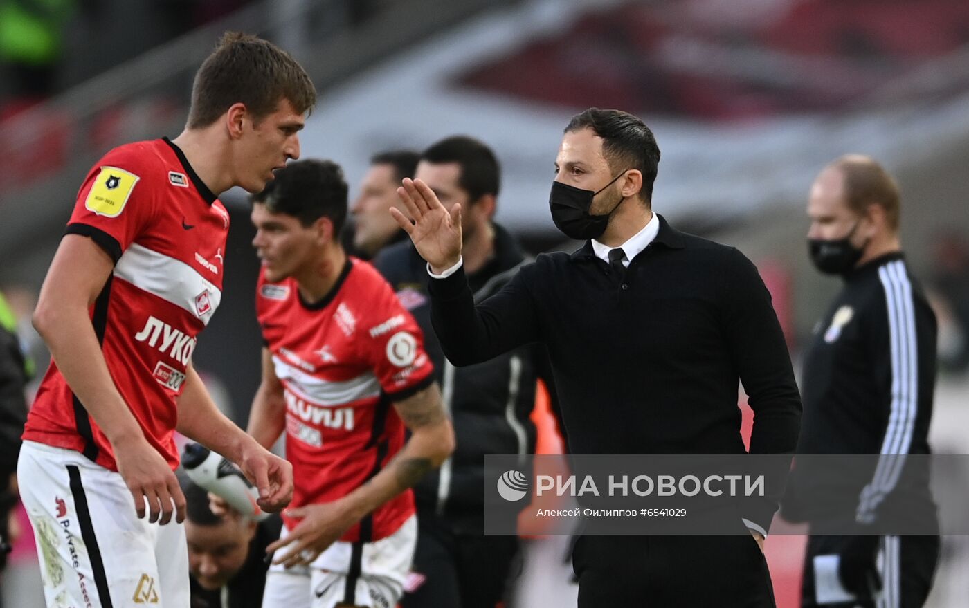 Футбол. РПЛ. Матч "Спартак" – "Химки"