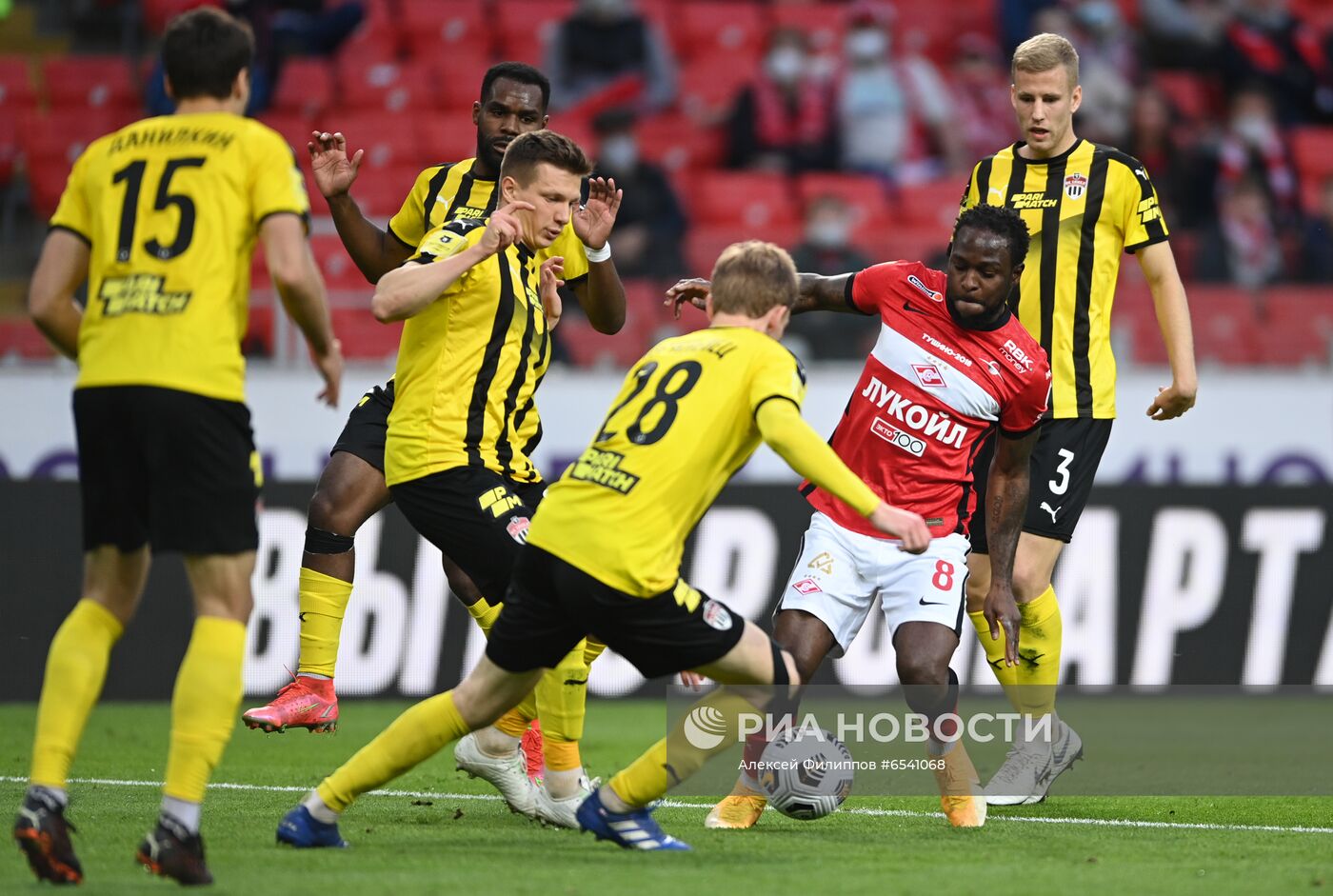 Футбол. РПЛ. Матч "Спартак" – "Химки"