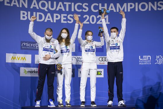 Прыжки в воду. Чемпионат Европы. Командные соревнования