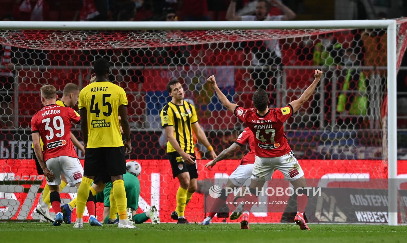 Футбол. РПЛ. Матч "Спартак" – "Химки"