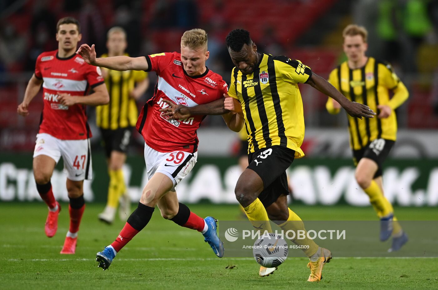 Футбол. РПЛ. Матч "Спартак" – "Химки"