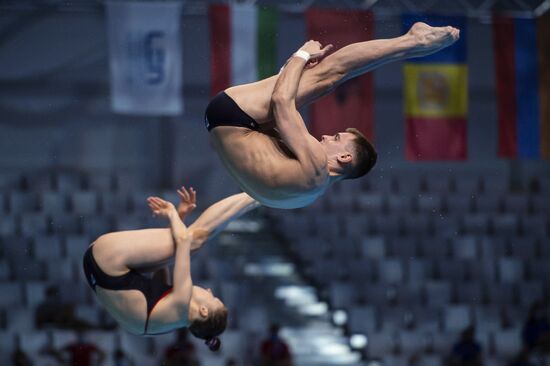 Прыжки в воду. Чемпионат Европы. Командные соревнования
