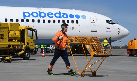 Презентация обслуживания разворотных рейсов в аэропорту Шереметьево