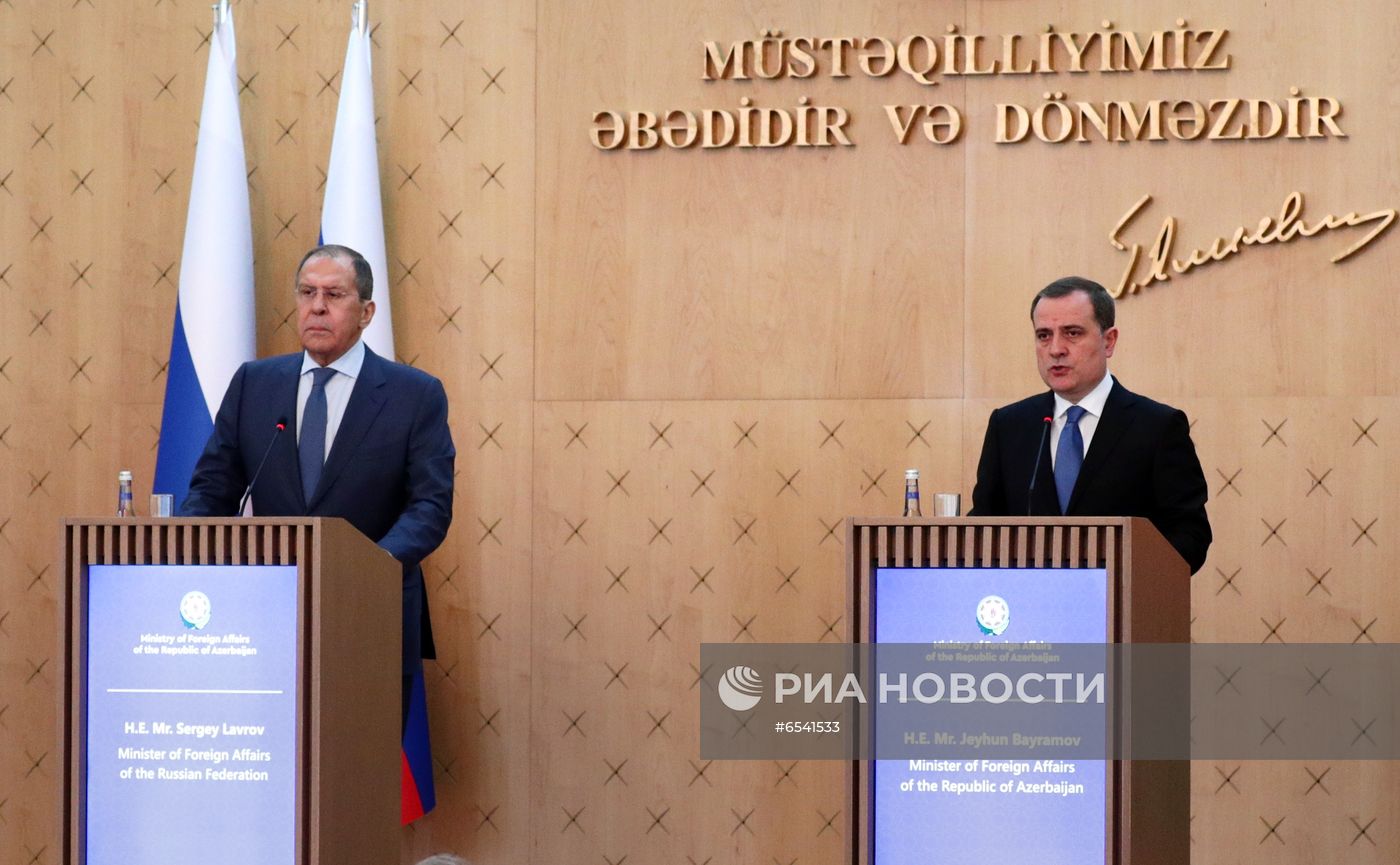 Визит главы МИД РФ С. Лаврова в Азербайджан. День второй