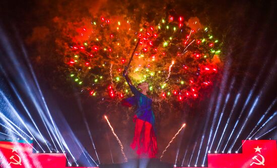 Празднование Дня Победы в регионах России