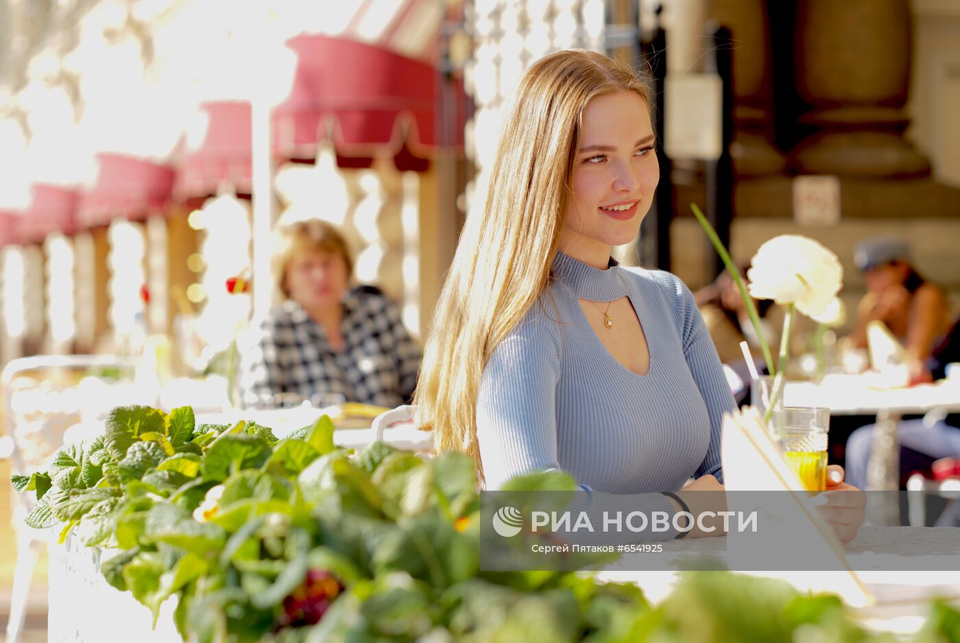 Теплая погода в Москве