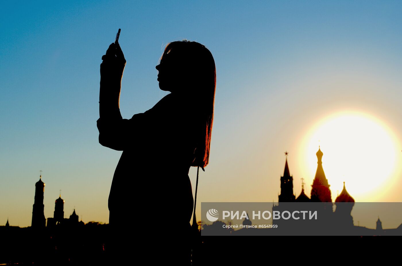 Теплая погода в Москве