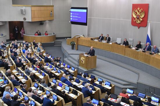 Официальный отчет в Госдуме РФ о работе правительства за 2020 год