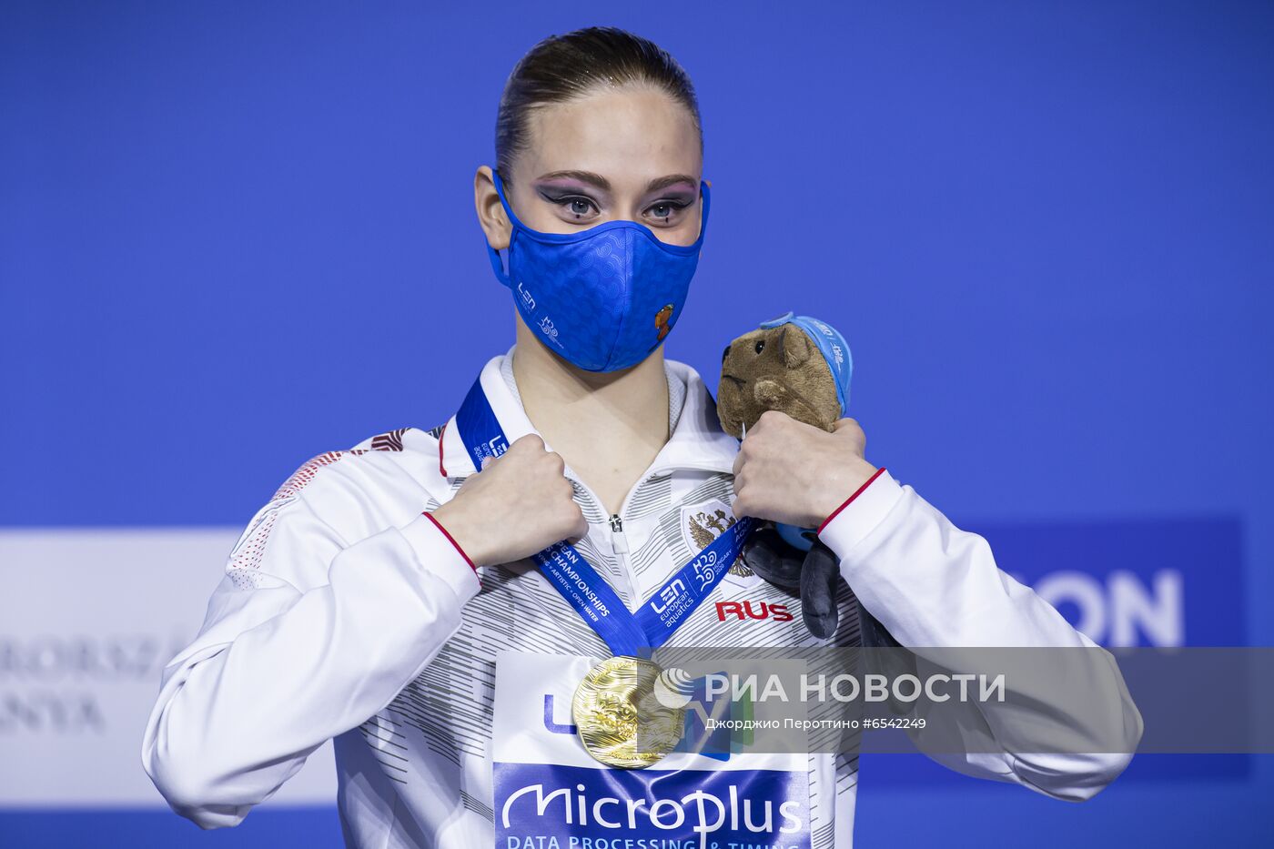 Синхронное плавание. Чемпионат Европы. Соло. Произвольная программа