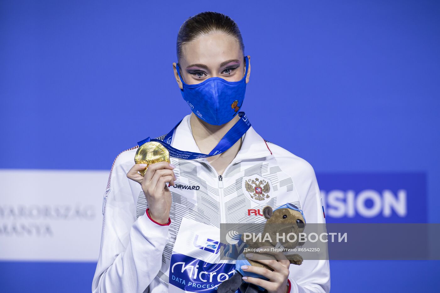 Синхронное плавание. Чемпионат Европы. Соло. Произвольная программа