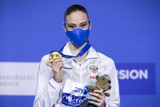 Синхронное плавание. Чемпионат Европы. Соло. Произвольная программа