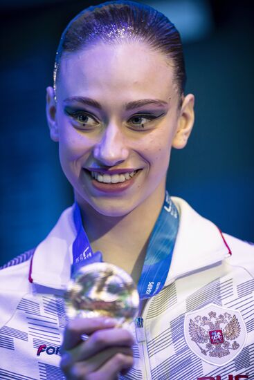 Синхронное плавание. Чемпионат Европы. Соло. Произвольная программа