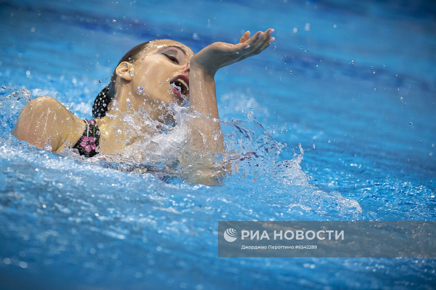 Синхронное плавание. Чемпионат Европы. Соло. Произвольная программа