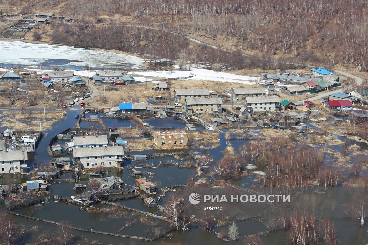 Паводки в Николаевском районе Хабаровского края