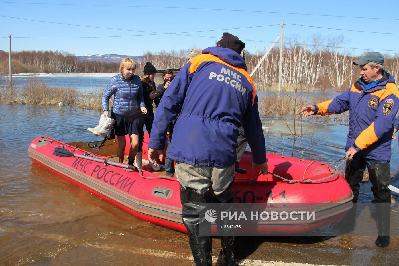 Паводки в Николаевском районе Хабаровского края