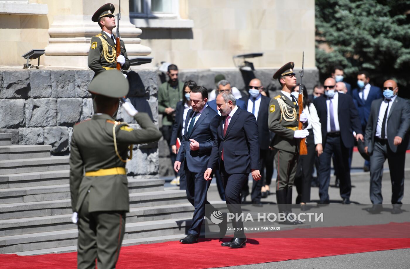 Визит премьер-министра Грузии в Армению