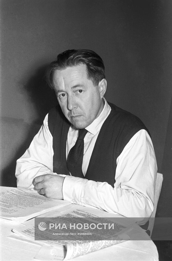 Русский советский писатель Александр Исаевич Солженицын | РИА Новости ...