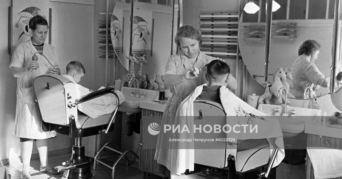 Детская парикмахерская в Москве | РИА Новости Медиабанк