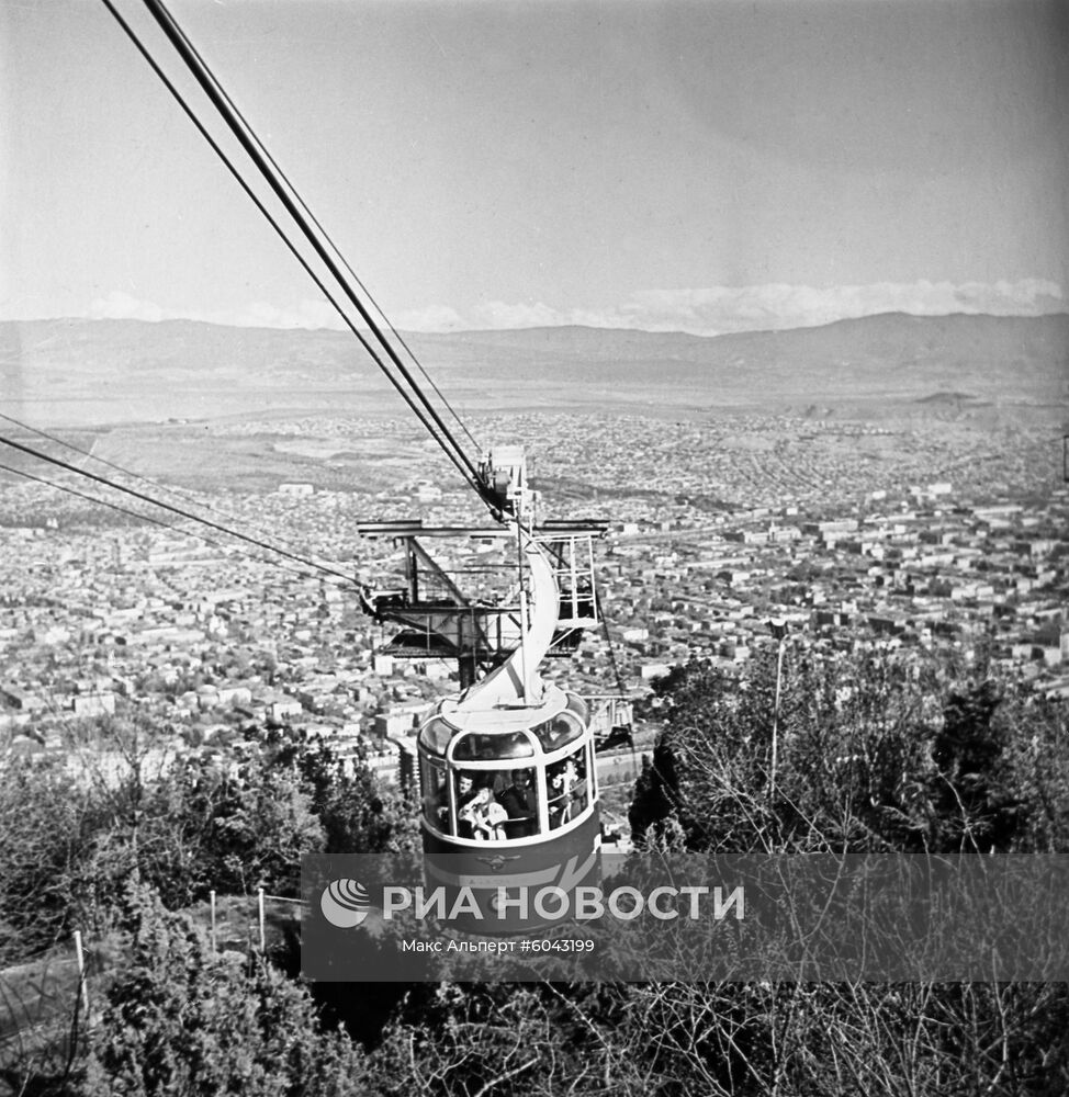 Канатная дорога в Тбилиси | РИА Новости Медиабанк