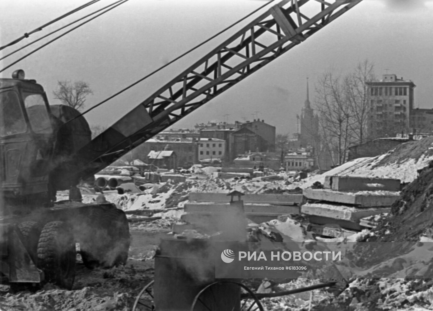 Снос старых домов в Арбатских переулках Москвы | РИА Новости Медиабанк