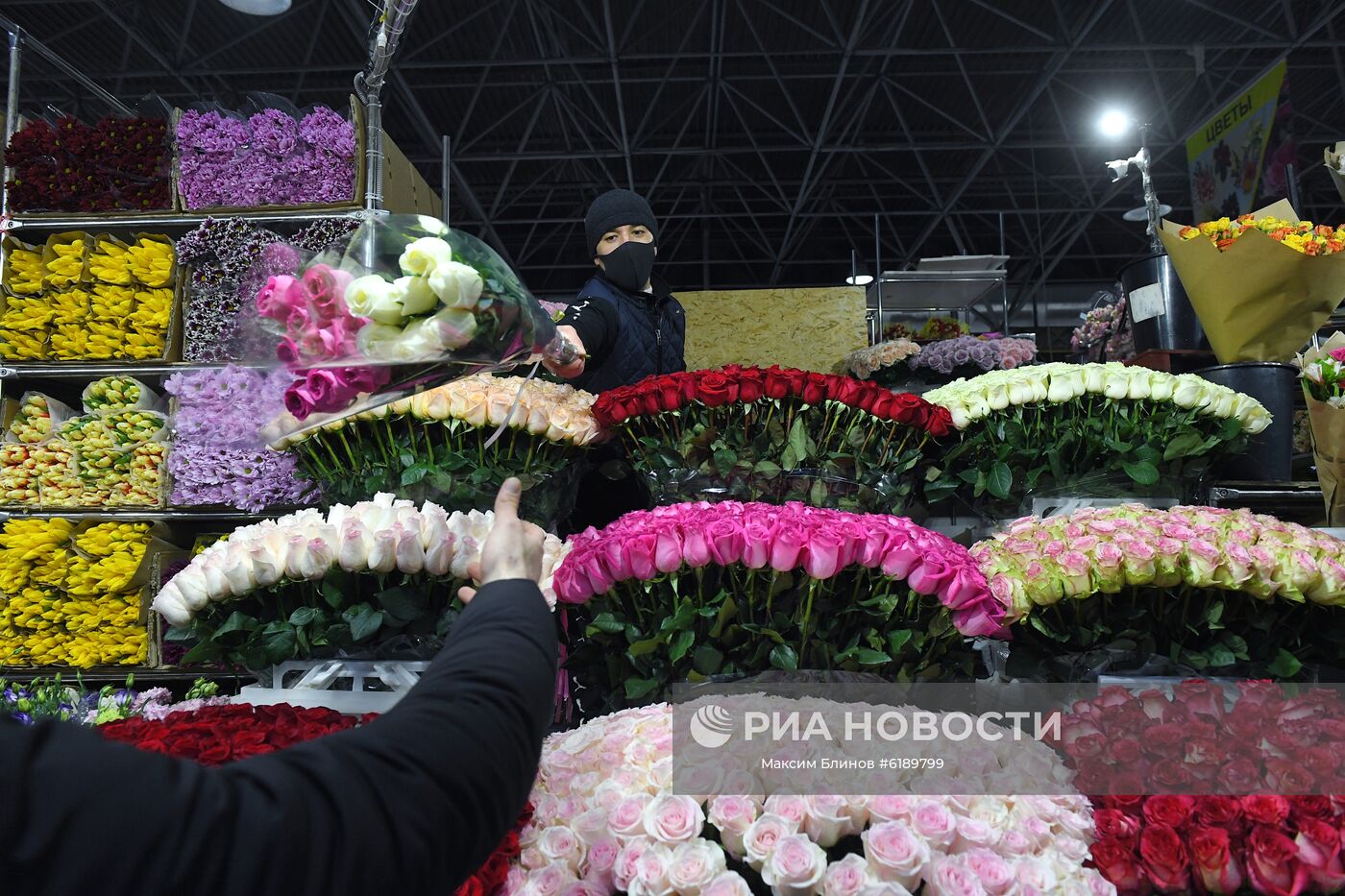 Ольга Джабладзе Рижский рынок цветы