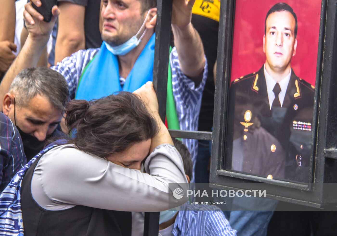 Похороны солдат в Азербайджане 2020