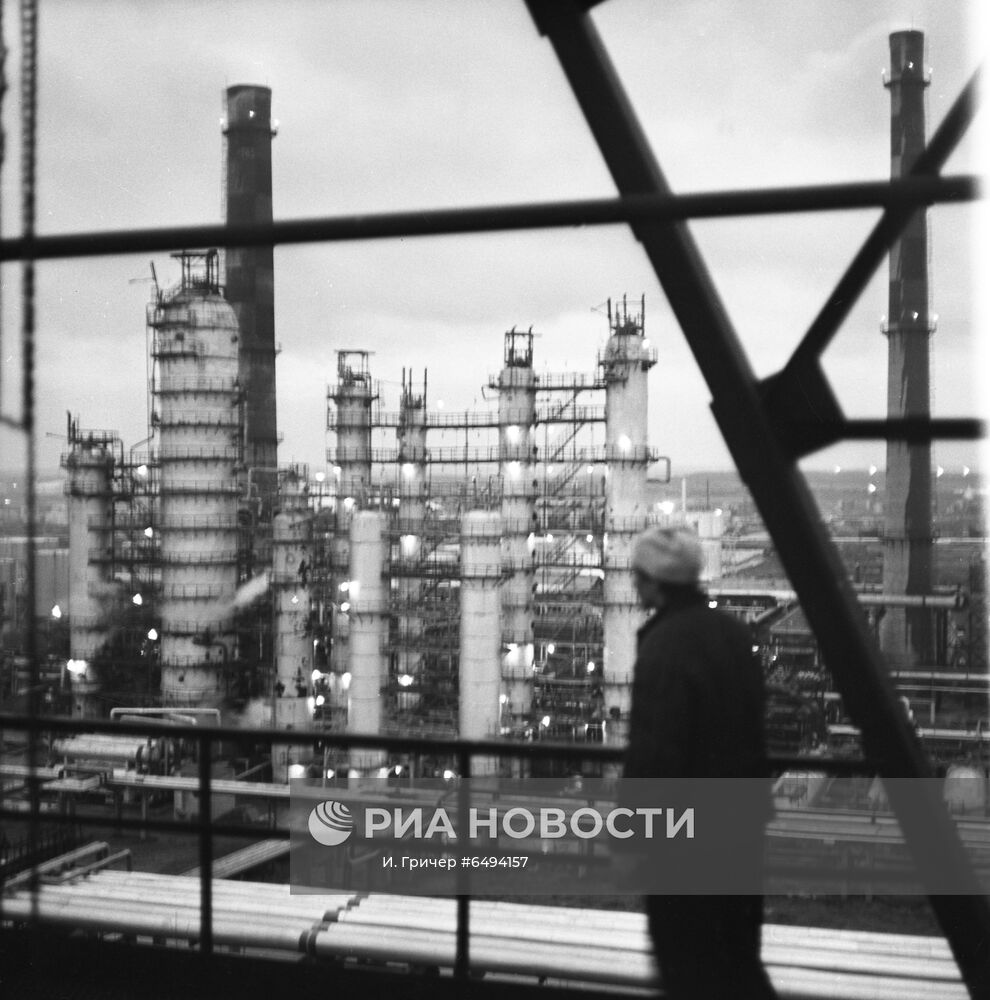 Рязанский нефтеперерабатывающий завод | РИА Новости Медиабанк