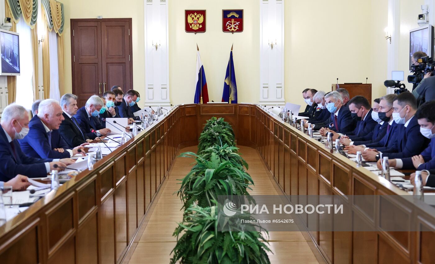 Рабочая поездка секретаря Совета безопасности РФ Н. Патрушева в Мурманск