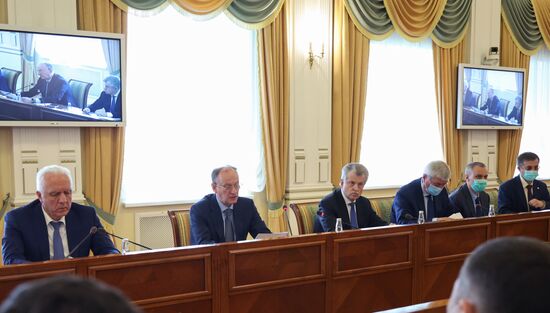 Рабочая поездка секретаря Совета безопасности РФ Н. Патрушева в Мурманск