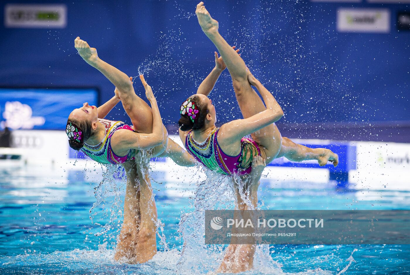 Синхронное плавание. Чемпионат Европы. Группа. Техническая программа