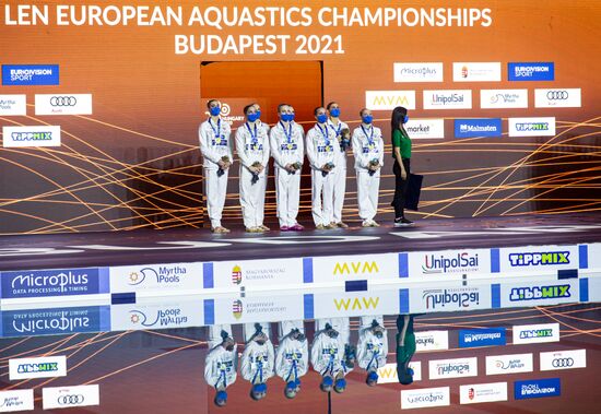 Синхронное плавание. Чемпионат Европы. Группа. Техническая программа
