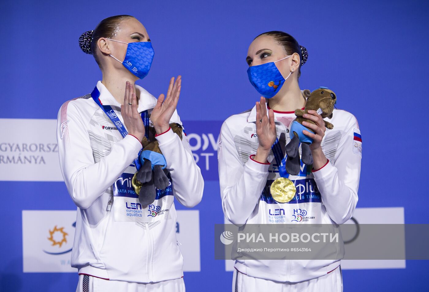 Синхронное плавание. Чемпионат Европы. Дуэт. Техническая программа