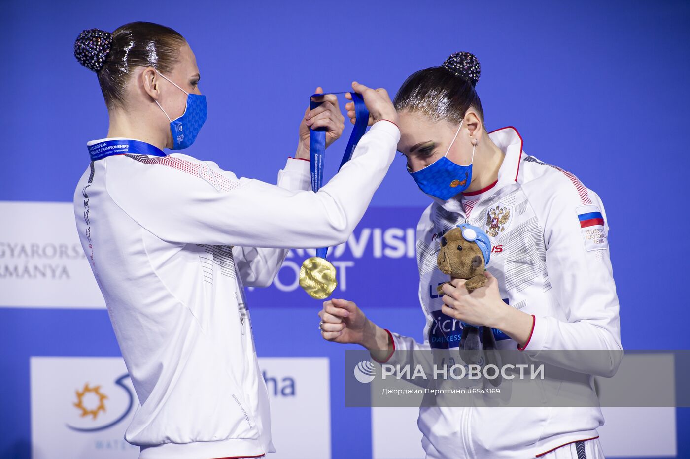Синхронное плавание. Чемпионат Европы. Дуэт. Техническая программа