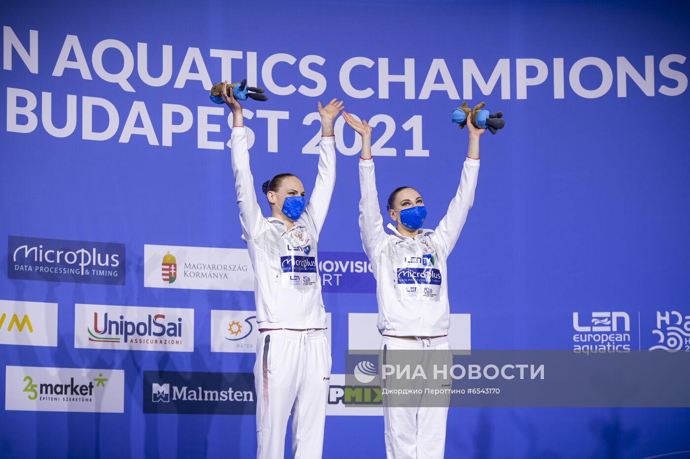 Синхронное плавание. Чемпионат Европы. Дуэт. Техническая программа